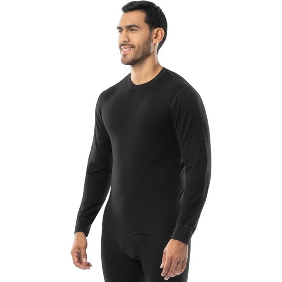 ColdPruf Mens Basic Dual Layer Crew Neck Base Layer Long Sleeve Size S (34-36) - Picture 4 of 8